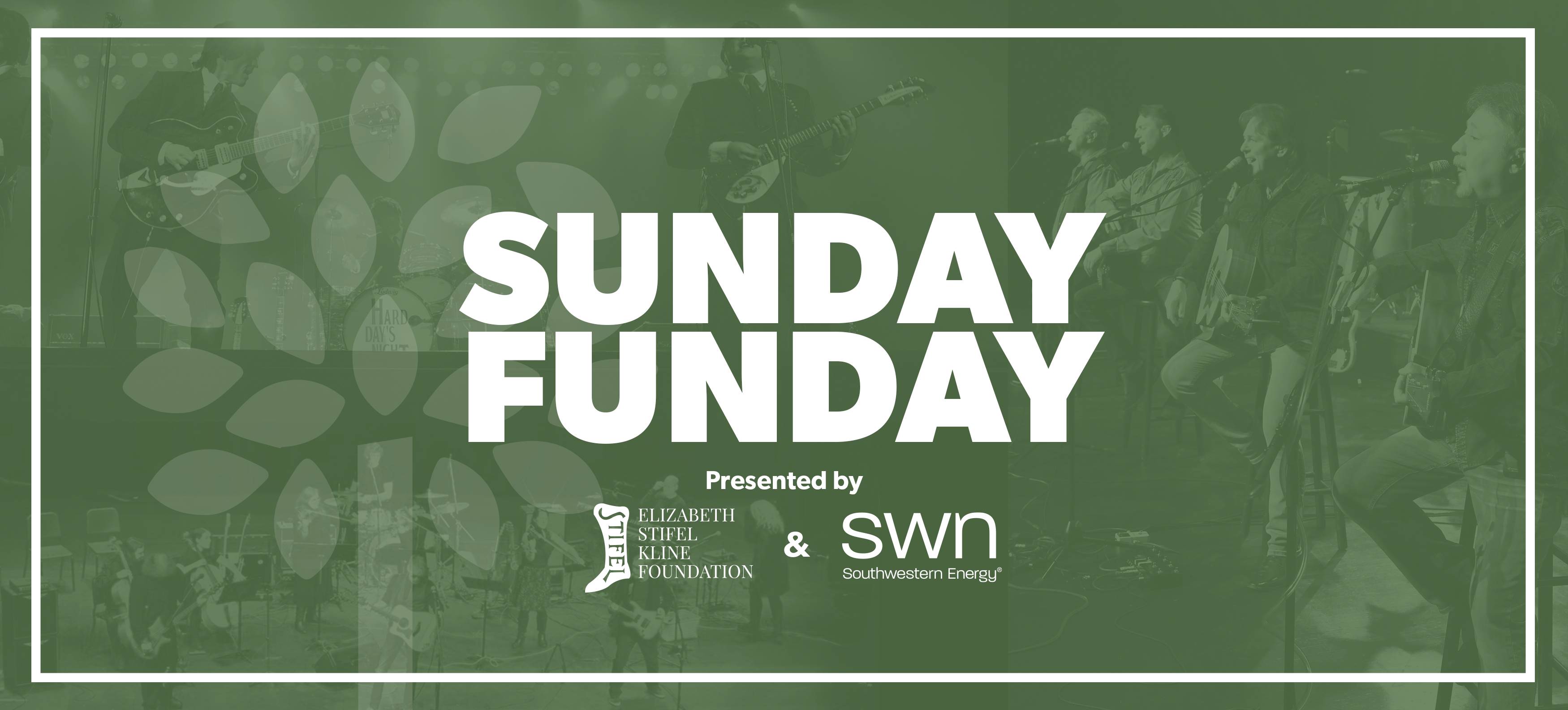 Sunday Funday Summer Concert Series header photo